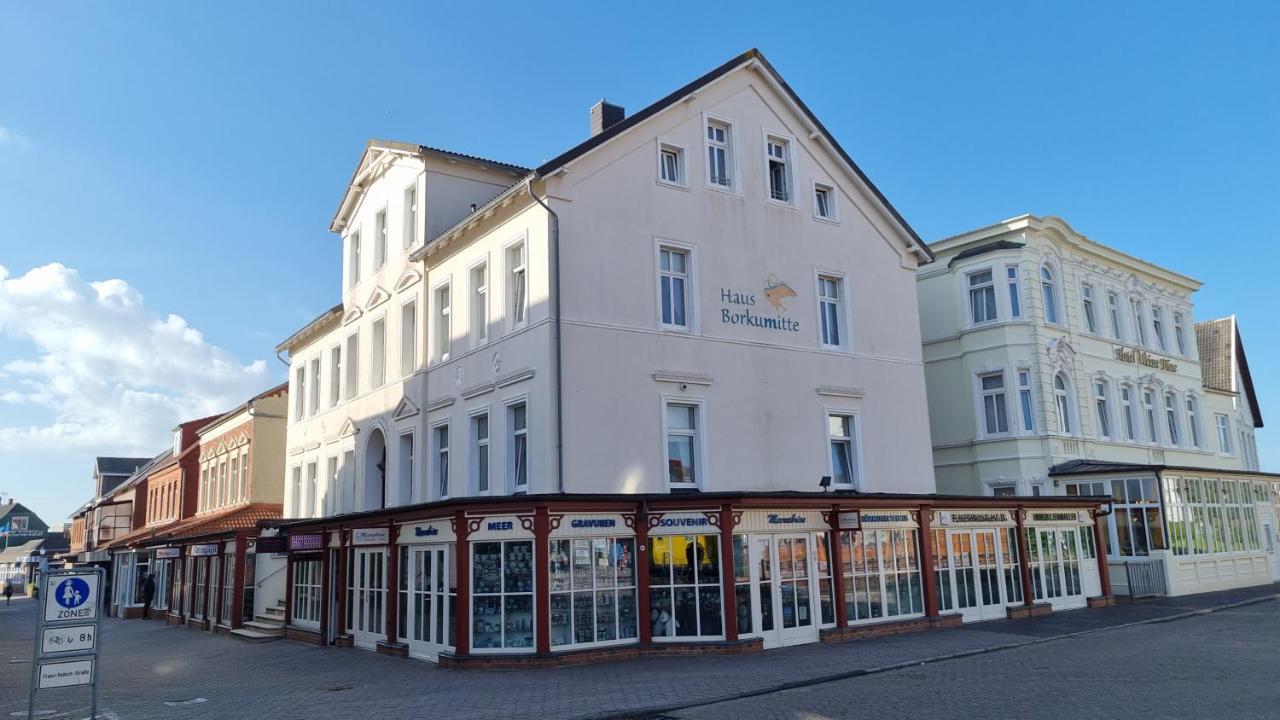 Haus Borkumitte Appartement Luettje Hoern Экстерьер фото